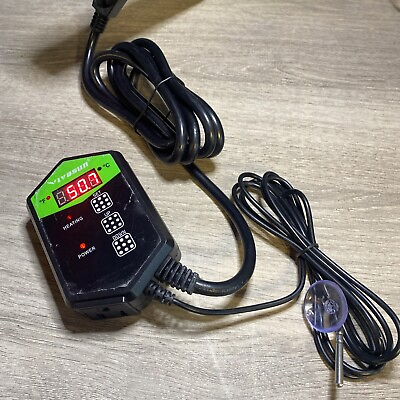 #ad VIVOSUN Digital Heat Mat Thermostat Temperature Controller 40–108 ºF for Seed $14.00
