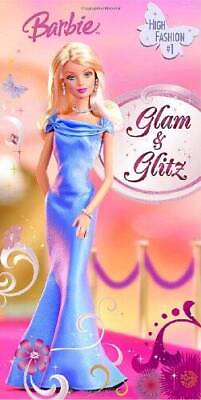 #ad High Fashion 1 Glam Glitz Barbie High Fashion Hardcover ACCEPTABLE $3.94