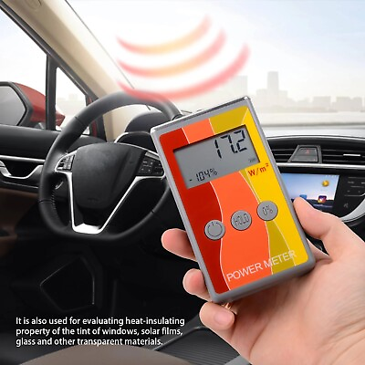 #ad Window Glass Infrared Power Meter Solar Film Heat Transmission Tester Car Tints $46.99