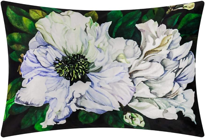 #ad Wartercolor Flower Decorative Throw Pillow Cover Super Soft Cushion Cover Rectan $18.88