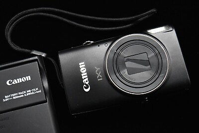#ad #ad Canon IXY 650 PowerShot Elph 360 HS Digital Camera 20.2MP Black 【MINT】1897 $314.00