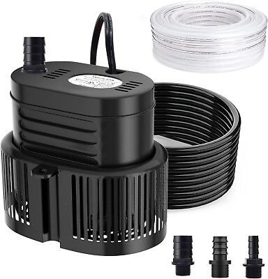 #ad Pool Cover Pump Submersible Electric Utility Water Pumps with 16FT Drainage Ho $44.99