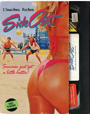 #ad Side Out Retro VHS Packaging New Blu ray $12.95