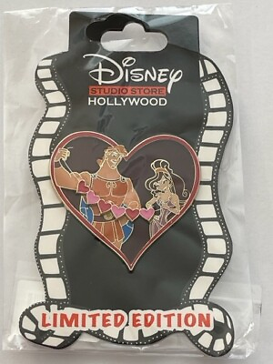 #ad Disney DSSH DSF Studio Store Love Is In The Air Heart Hercules and Meg Pin B $54.95