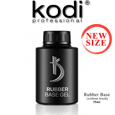 #ad NEW SIZE 35ml. Rubber BASE Kodi Professional Gel LED UV Nagellack Nail Coat $21.38