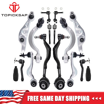 #ad 16Pcs Front Control Arm Ball joint Tie Rod Suspension Kit For 2007 2017 LS460 $266.99