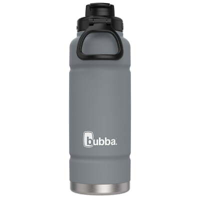 #ad US Trailblazer Insulated Stainless Steel Water Bottle with Straw Lid in Grey $21.00