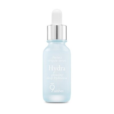 #ad 9 wishes Hydra Glowing Deep Hydration Ampoule Serum 1OZ Moisturizer K beauty $23.99