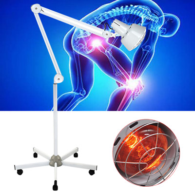 #ad 275W. Infrared Red Heat Light Therapy Floor Stand Physiotherapy Lamp Pain Relief $75.00