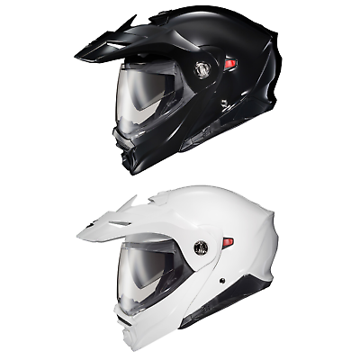 #ad New Scorpion Exo AT960 Exo AT960 Black White Modular Motorcycle Helmet DOT ECE $279.95