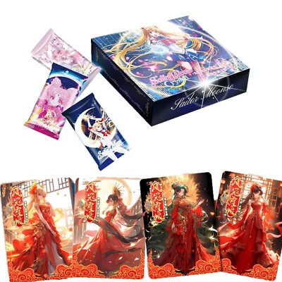 #ad Sailor Moon Trading Card Game Premium Collector#x27;s CCG Booster Box Crystal $37.50