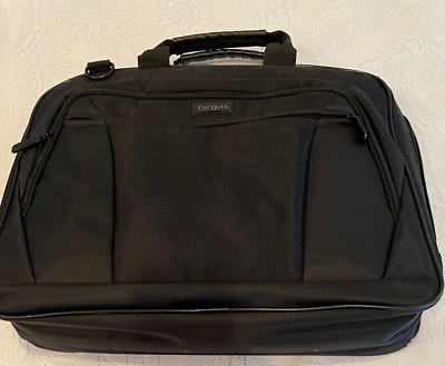 #ad TARGUS Brand Classic Computer Carrier Padded Bag Compartments $20.00