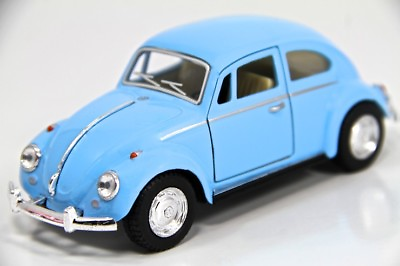 #ad 5quot; Kinsmart 1967 VW Volkswagen Beetle Diecast Model Toy Car 1:32 Pastel Blue $8.98