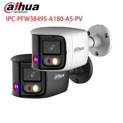 #ad #ad Dahua 4K Panoramic IP Camera TiOC2.0 2 Way Audio PoE IPC PFW3849S A180 AS PV $245.00