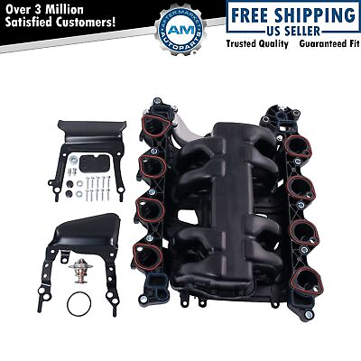 #ad NEW Intake Manifold w Gasket Thermostat O Rings for Ford Lincoln Mercury 4.6L $116.58