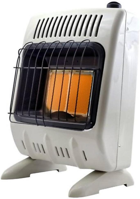 #ad 10000 Btu Vent Free Radiant Propane Heater with Thermostat $286.99