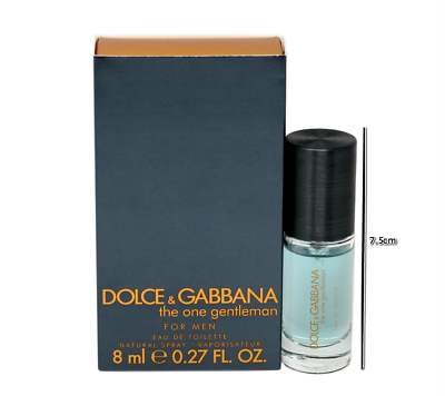 #ad Damp;G Dolce amp; Gabbana The One Gentleman Eau De Toilette Travel Spray 0.27 Oz 8 Ml $19.95
