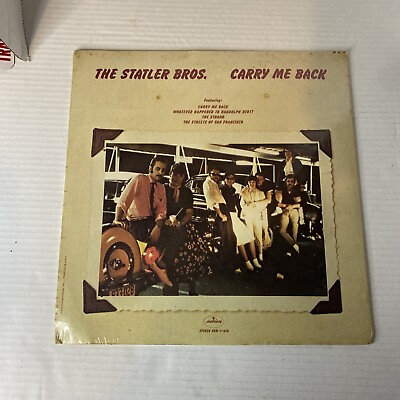 #ad The Statler Bros Carry Me Back Vinyl LP Mercury SRM 1 676 Still Sealed New $14.99