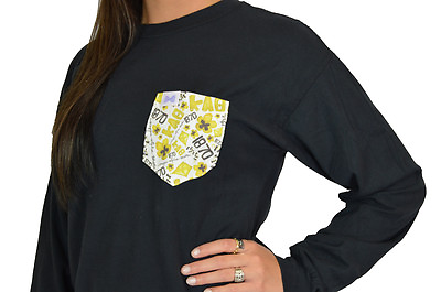 #ad NWT Fraternity Collection Kappa Alpha Theta Long Sleeve Sorority T Shirt Small $29.95
