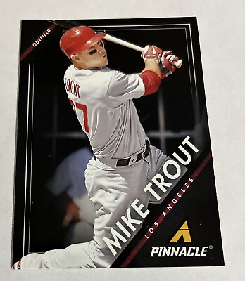 #ad 2013 Panini Pinnacle baseball #45 MIKE TROUT Los Angeles Angels $1.99