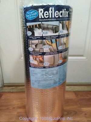 #ad Reflectix Double faced Radiant Heat Barrier Insulation Roll 24 W in x 25 L ft $31.77