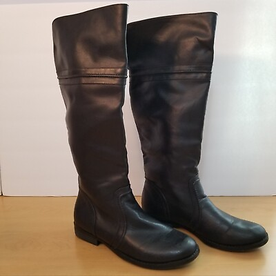 #ad New Boots American Eagle Women#x27;s Size 8 Black Never Worn has Store Tag AE Tall $28.00