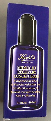 #ad Kiehl#x27;s Midnight Recovery Concentrate 100ml 3.4oz H6 $90.00