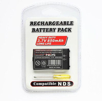 #ad New Rechargeable Battery for Nintendo DS NDS NTR 003 NTR 001 with Screwdriver $6.43