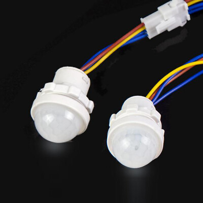 #ad PIR Infrared Motion Sensor Detector Smart Switch AC 240V Light Lamp Switch Auto $6.88