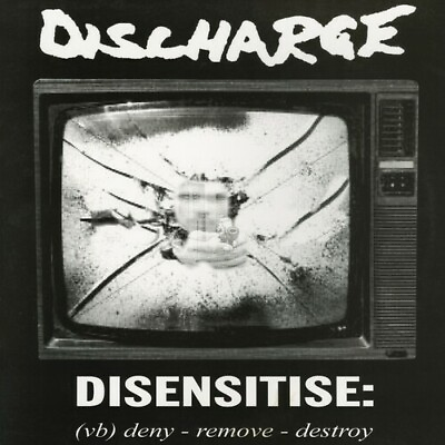 Discharge Disensitise New Vinyl LP Bonus Track $29.91