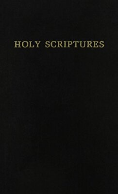 #ad Holy Scriptures 2002 Edition Hardbound $53.19