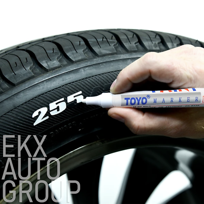 Waterproof Permanent Paint Marker Pen Ink Car Tyre Tire Tread Rubber Metal TOYO $3.69