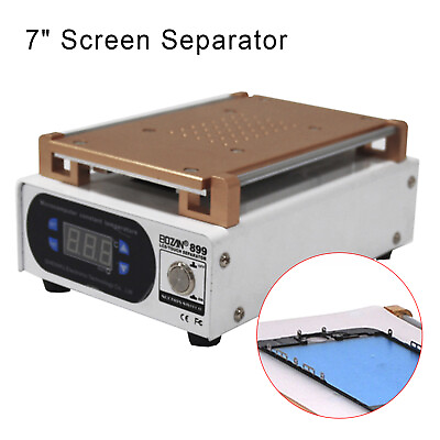 #ad LCD Screen Separator Machine Phone Heating Plate Glass Removal Repair Device $54.87
