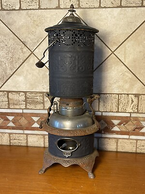 #ad Antique Beautiful Cast Iron Kerosene Heater by Standard Lighting Co. USA $425.00