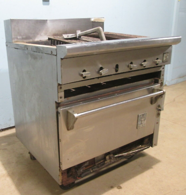 #ad quot;SNORKLER WOLFquot; HD COMMERCIAL NATURAL GAS RADIANT CHARBROILER w CONVECTION OVEN $798.99
