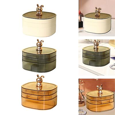 #ad Jewelry Storage Box Jewelry Case for Girls for Necklaces Bracelets Earrings $29.91