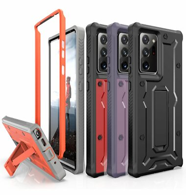 #ad ArmadilloTek Vanguard Case for Samsung Galaxy Note 20 Ultra 5G with Kickstand $18.98