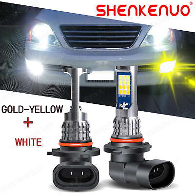 #ad Whiteamp;Yellow Dual Color LED Foglight Bulbs Flash for Lexus IS250 IS350 2006 2010 $18.99