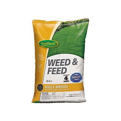 #ad Green Thumb 5000 SQFT Coverage 28 0 3 Weed amp; Feed $41.74