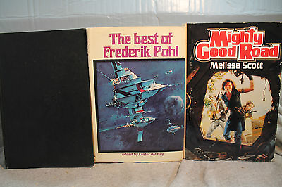 #ad lot vtg old Sci Fi MIGHTY GOOD ROAD THE BEST OF FREDERIK POHL LEVEL 7 ROSHWALD $17.00