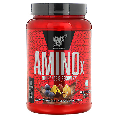 #ad AminoX Endurance amp; Recovery Fruit Punch 2.24 lb 1.02 kg $54.90