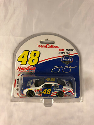 #ad Jimmie Johnson Team Caliber 2002 Edition 1 64 #48 Diecast NEW Issue #32 $9.99
