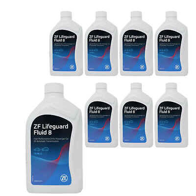 #ad ZF Lifeguard 8 Transmission Fluid 8 Pack 1 Liter Jugs for ZF8HP45 8HP50 70 2010 $145.00