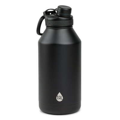 #ad Stainless Steel Ranger Water Bottle 64oz Black Water CupTravel Water Mugs $16.18