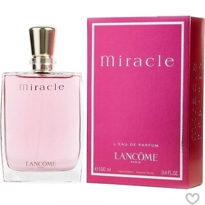 #ad Miracle by Lancome L#x27;eau de Parfum EDP Perfume 3.4 oz for Women New in Box $32.99
