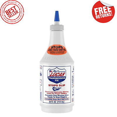 #ad Lucas Oil 10009 Transmission Fix Stops Slip No Harmful Solvents 24 Fluid Ounce $13.90