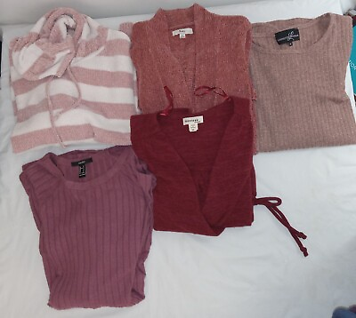 #ad Girls Teens Clothing Sz Med Dress Tops Sweater Lot of 5 Pcs Barely Worn $32.99