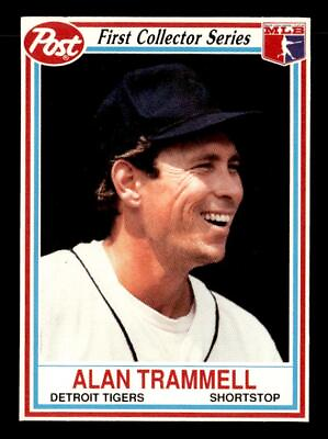 #ad 1990 Post Cereal #28 Alan Trammell Detroit Tigers $1.70