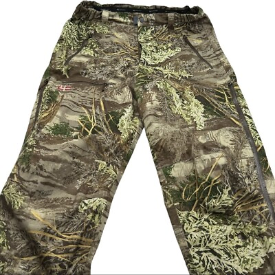 #ad Core4Element Mens Medium Camouflage Hunting Pants Stretch Weatherproof Camo￼ $49.99