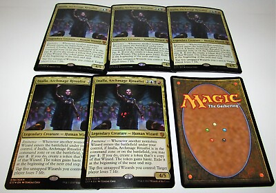 #ad Magic The Gathering Inalla Archmage Ritualist Foil Oversized Card 6x 038 309 $19.99